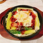 レモンスター - アスパラベーコン半熟卵♥