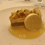 ソンブルイユ TOKYO - フイユテ　エキゾチック　コアントロー　オレンジのパルフェ