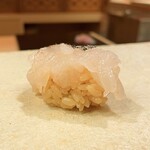 鮨 冨味 - 白エビ