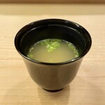 鮨 冨味 - あら汁