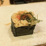 鮨 冨味 - 海ぶどう入りとろたく