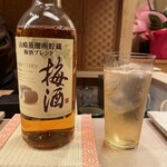 鮨 冨味 - 樽梅酒ブレンド