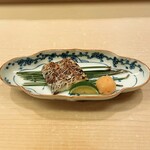 鮨 冨味 - 太刀魚の酒塩焼き