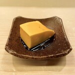 鮨 冨味 - 低温調理のプリン