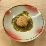 鮨 冨味 - 煮鮑　シャリ