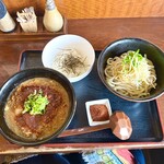 和風らーめん 凪 - うま辛つけ麺　麺半分　５辛選択　　byまみこまみこ