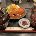 洋食屋牛銀 - ビーフカツ定食