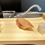 鮨と天ぷら にほんのうみ - 愛媛県産シマアジ