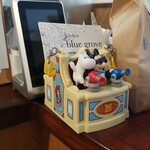 キッチン ブルー グローブ - こちらは定番のムーミン