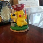 キッチン ブルー グローブ - ポケモン、頭にはラーメン