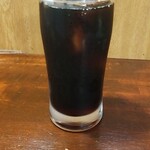 キッチン ブルー グローブ - アイスコーヒーのアップ