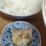 江ちゃんラーメン - 今日は白菜♪