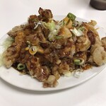 中国北方料理 知味観 - 揚げ豚甘辛ソース