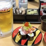 Kappa sushi - かっぱの海鮮たたきマウンテン