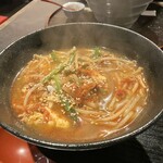 鉢とれんげ - 台湾ラーメン 激辛  たまごとじトッピング