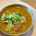 カレー＆スパイス 青い鳥 別府 - カメの手入りラッサム