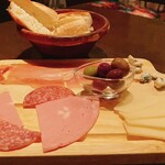 テルミニ - ハムとチーズの盛り合わせ Sサイズ