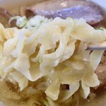 うえんで - 会津山塩ラーメン　極太縮れ麺が唯一無二!!