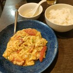 創作中華 好吃 - トマト卵炒め