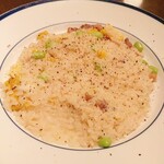 テルミニ - とうもろこしと枝豆のリゾット スプーンがとまりませーん