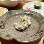 日本橋 蕎ノ字 - 蕎麦がき