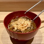 日本橋 蕎ノ字 - 桜えびかき揚げ