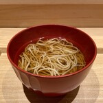 日本橋 蕎ノ字 - 温かい蕎麦