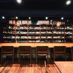 芝大門 BAR 新海 - バーカウンター