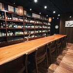 芝大門 BAR 新海 - バーカウンター