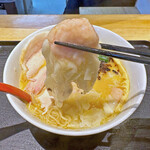 超純水採麺 天国屋 - 鶏ワンタン