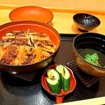 みしまや - 上丼　お吸い物　浅漬け