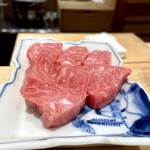 日本橋 蕎ノ字 - 鮪 脳天