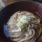 名水うどん 野々傘 - つゆは甘めです