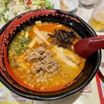 鳥取 鶏・とんこつラーメンつばさ - 坦々麺