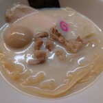 麺匠 而今 - 料理写真:白い出汁ソバ♪(限定)