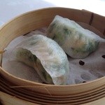 家全七福酒家 SEVENTH SON RESTAURANT - 2013年9月ニラ海老餃子も、大きいです＾＾ｖ