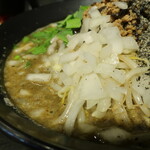 麺酒房 龍安 - 刻み玉ねぎ