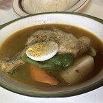 カレー魂 デストロイヤー - チキンカレー＠900円