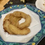 味の店 スズラン - 意外とイケる、りんごの唐揚げ