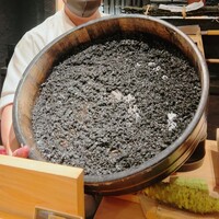 麻布 黒しゃり - 