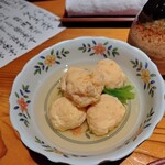 ぼんぼん亭 - エビすりみ団子煮