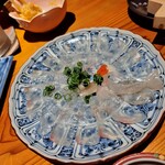 ぼんぼん亭 - ヒラメの刺身