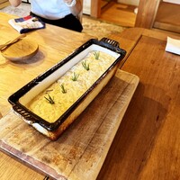 restaurant KAM﻿ - 定番の焼成前のフォカッチャ
