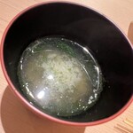 すが弥 - お味噌汁