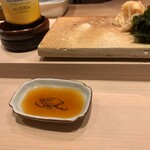Sushi Itsutsu - ポン酢醤油で