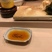 鮨 いつつ - ポン酢醤油で