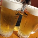 安楽亭 - ちょい飲みセット A 1,430円から生ビーでかんぱ～い