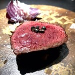 十皿 - 神戸ビーフ　うちひら肉のロースト