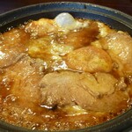 Gorakutei - 玉子とチャーシュー鍋