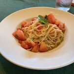 クングラーノサリ - フレッシュトマトの冷製スパゲティーニ